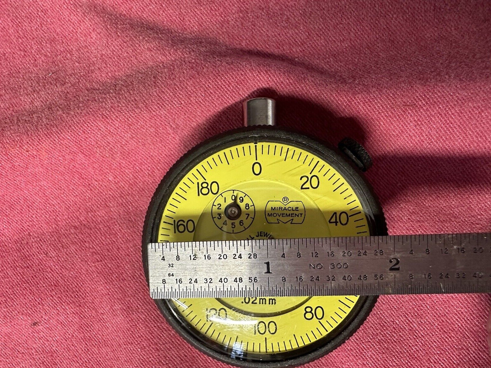 *NOS* FEDERAL USA P81-R1 mm DIAL INDICATOR GAUGE GAGE .02mm **EXCELLENT**