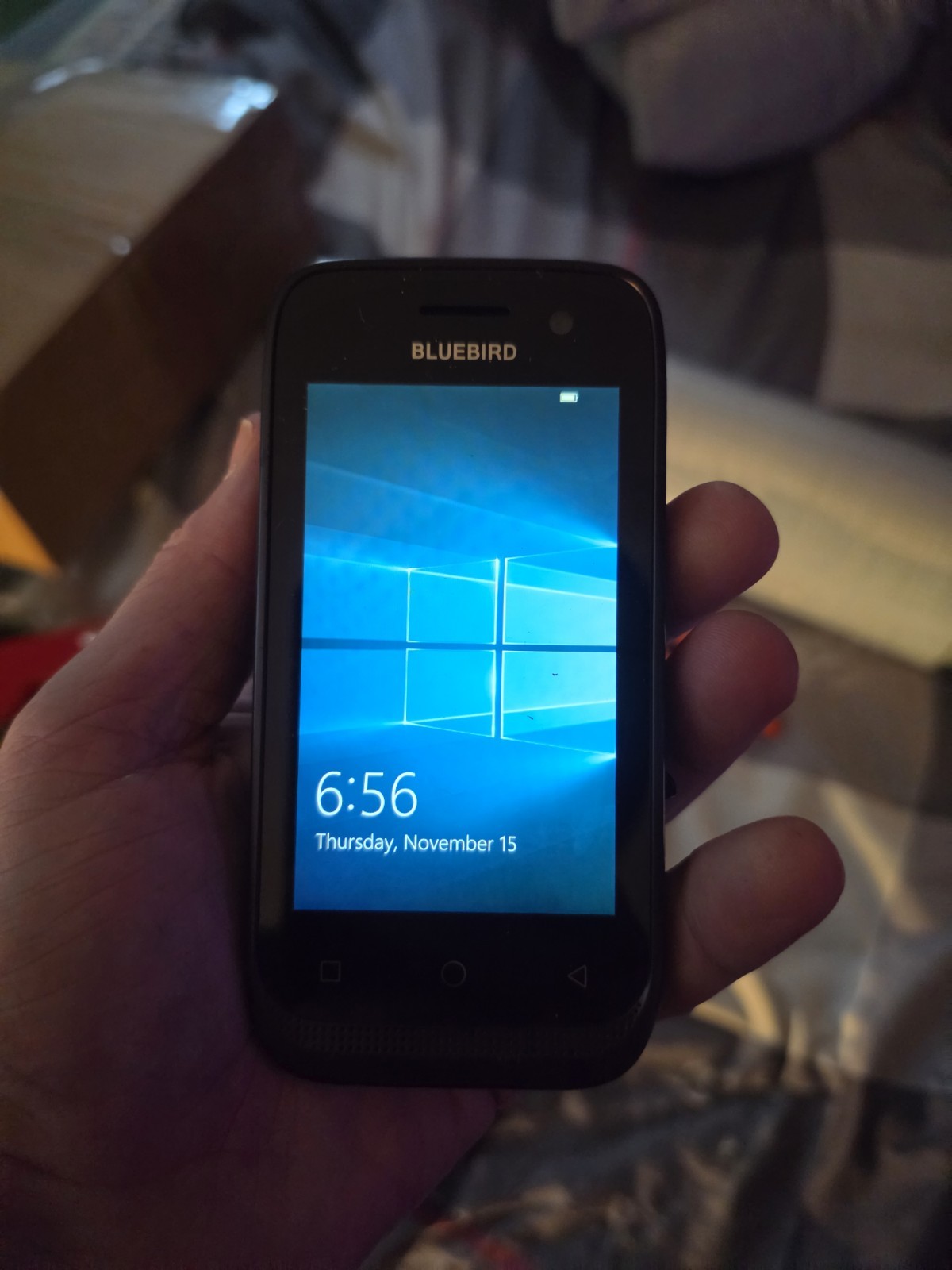 Bluebird EF400 Rugged Portable Terminal Computer Barcode Scanner Smartphone