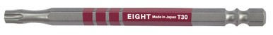 Eight Tool EA-310C T30x100 Impact Torx Bit 6.35mm Shk T30x100Mm OAL Brown
