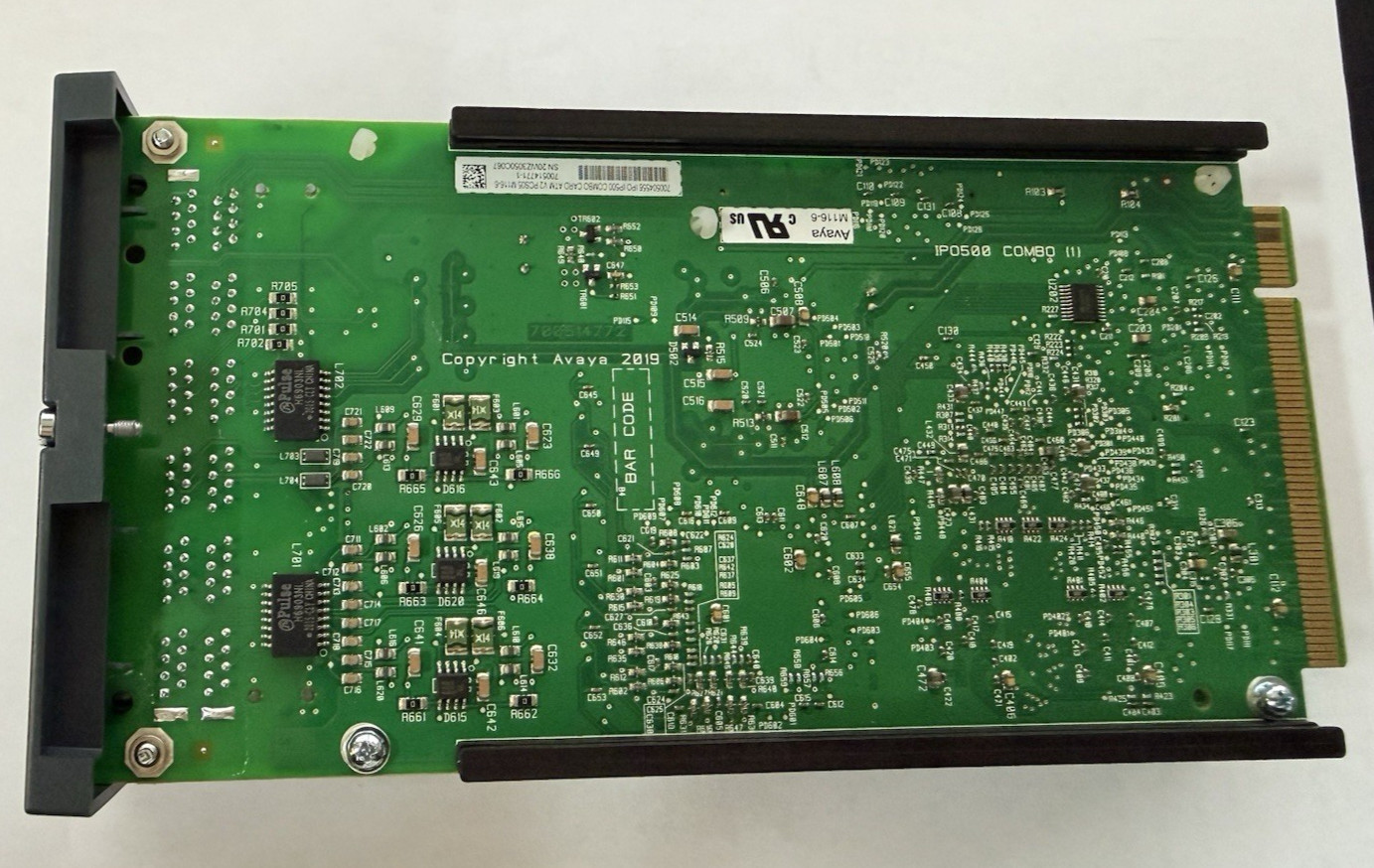 Avaya IP Office 500 DS(1-6) ATMV2 Combination Card w/ 4 Analog Trunks 700504556