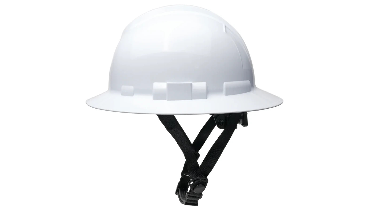 Pyramex Ridgeline® T2 Full Brim Hard Hat, White (Vented & Non-Vented) with Mips®