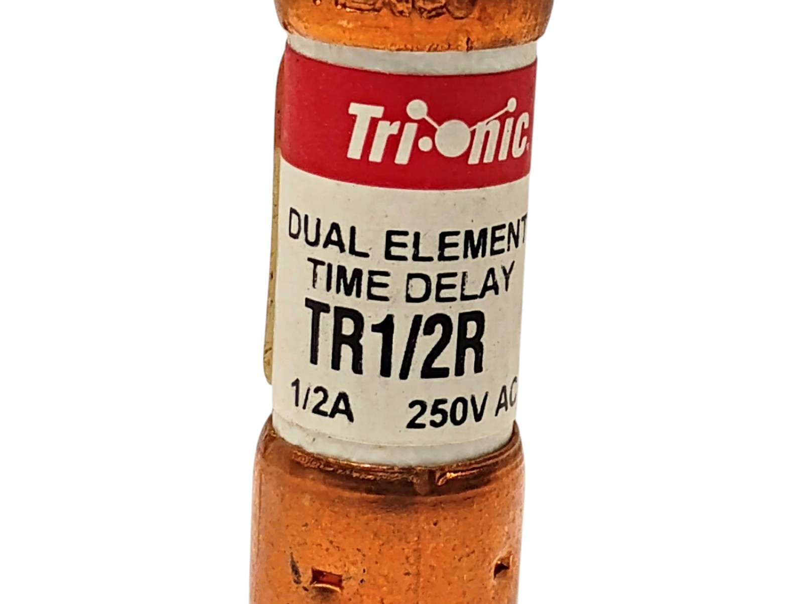 Ferraz Shawmut TR1/2R 250 V AC 0.5 A Current-Limiting Time-Delay Fuse