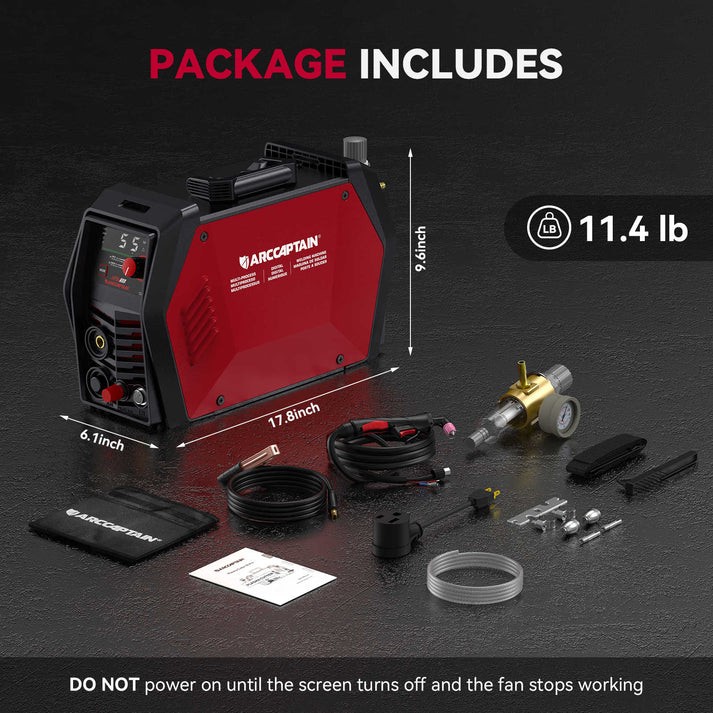 ARCCAPTAIN CUT55 PRO 55A Plasma Cutter Pilot Arc APP Control 110V/220V HF