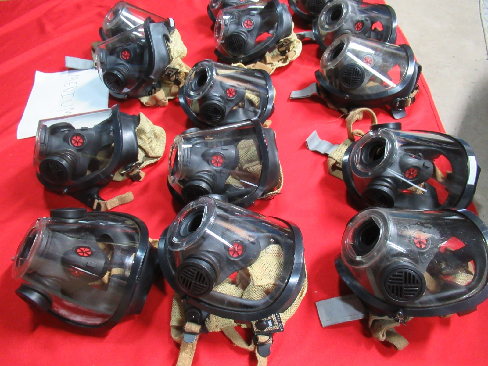 SCOTT AV-3000 HT MASK w/KEVLAR NETTING SMALL MEDIUM LARGE Firefighter SCBA AIR