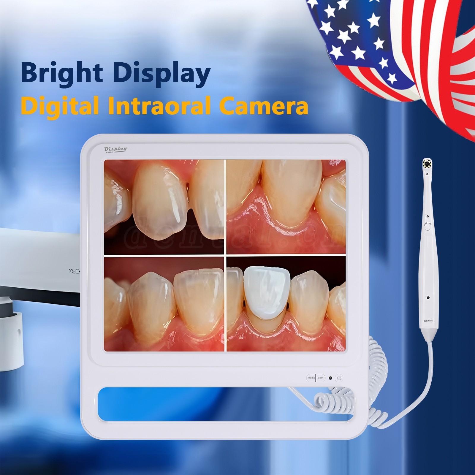Wireless Dental Intraoral Oral Camera HD 1080p WIFI Endoscope teeth mirror IP67