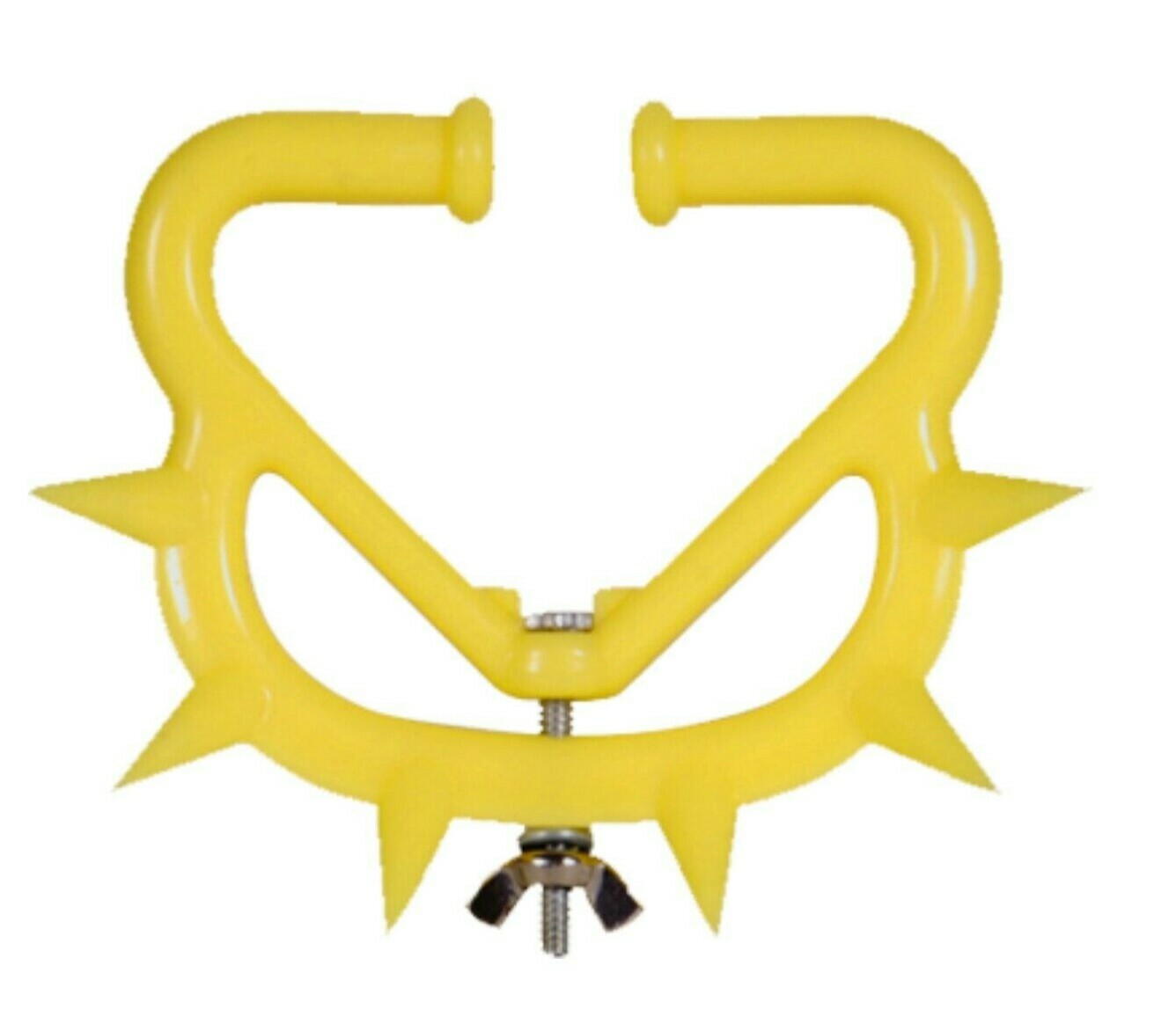 XL-Calf Weaner Plastic Yellow Color Large Size 95 mm x 80 mm or 4″ x 3.5″