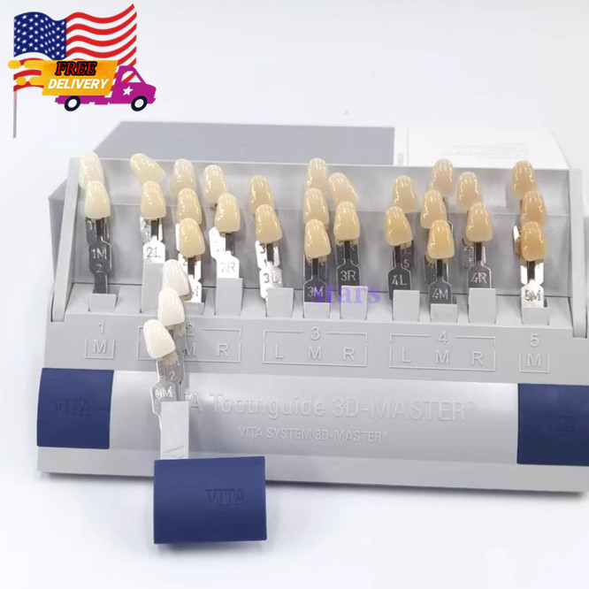 VITA Toothguide 3D Master with VITA Bleached Dental 29 Colors Shade Guide USA