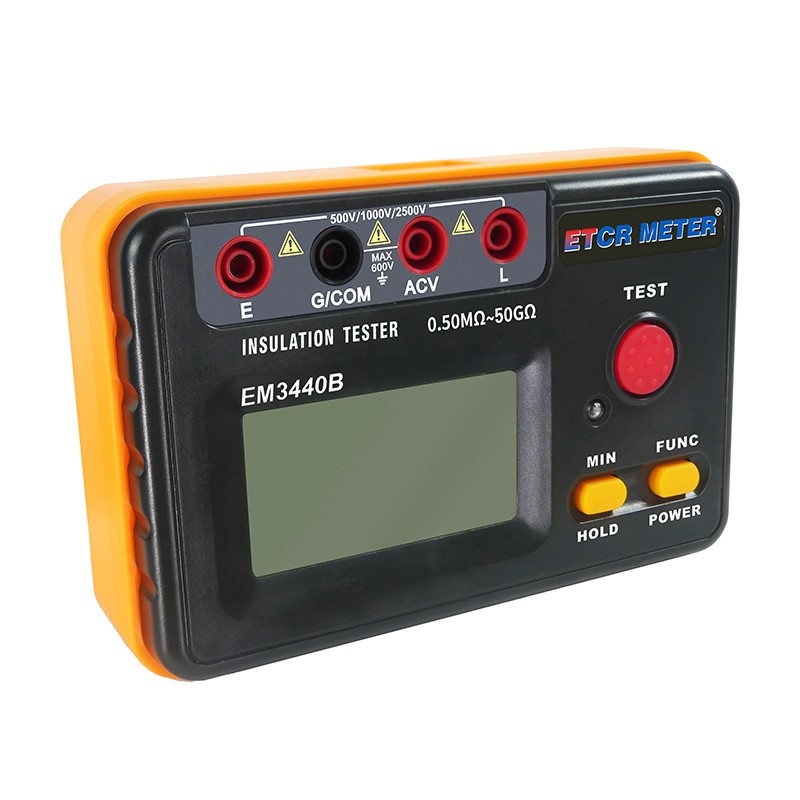 EM3440B Insulation Resistance Tester 0.5MΩ~50GΩ New