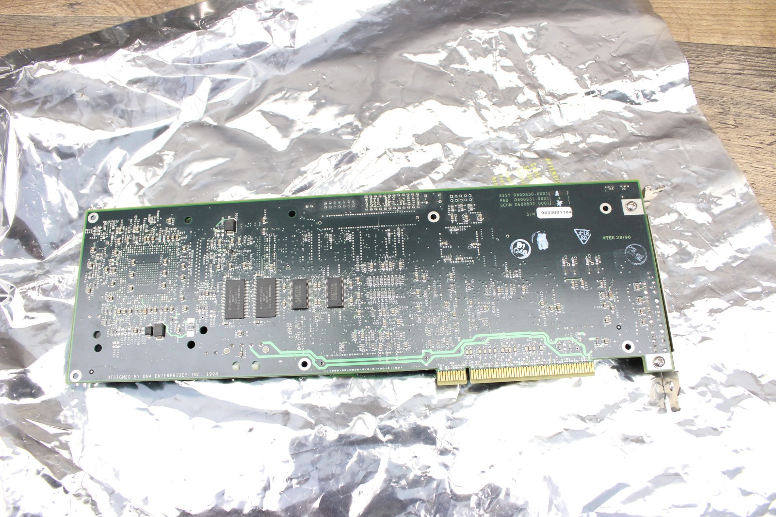 TEXAS INSTRUMENTS TMS320C6X EVM 31-2043A PCI DSP Evaluation Module D600830-0001(