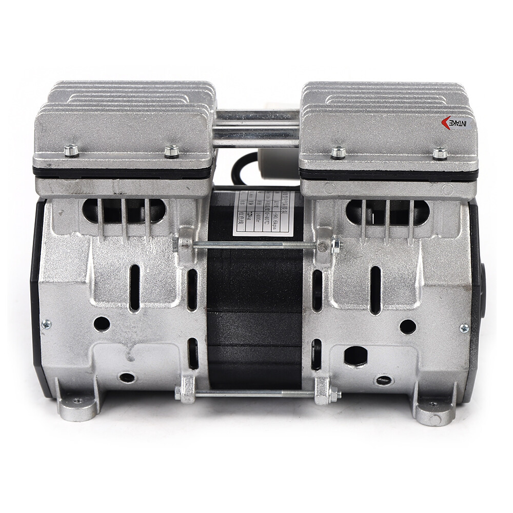 Oilless Vacuum Pump | Industrial Oil-Free Piston Vacuum Pump W/Filter BEST SELL