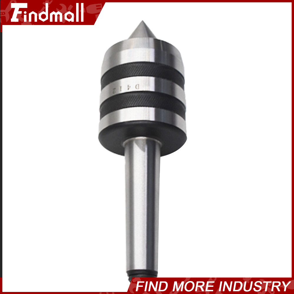 Findmall MT2 Live Center Morse Taper 2MT Triple Bearing Lathe Medium Duty CNC