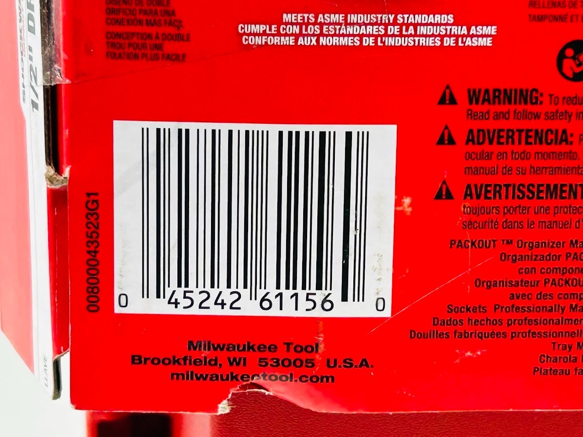 Milwaukee 1/2 in. Drive SAE & Metric Impact Socket Set with PACKOUT 27-Piece
