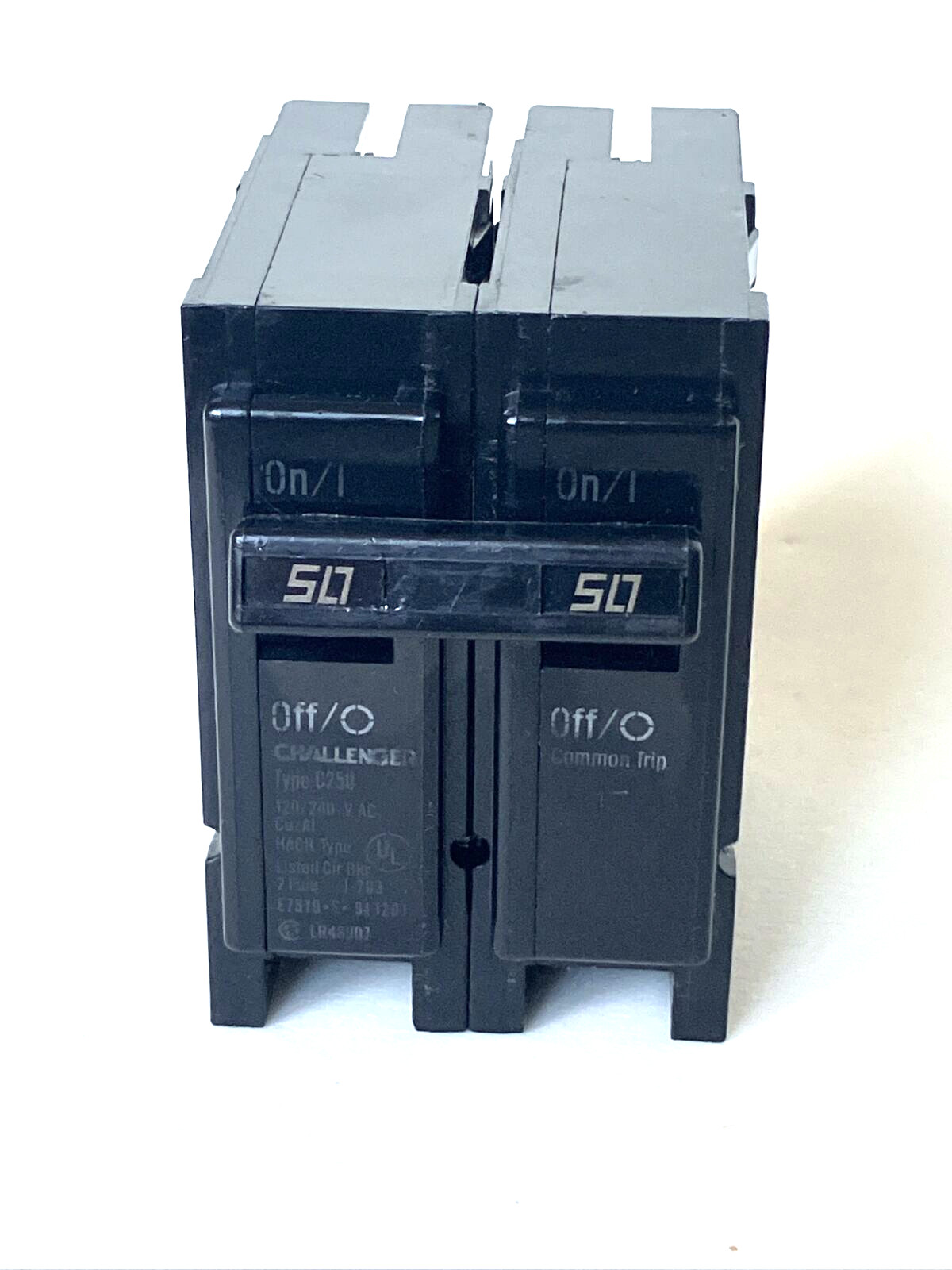 Challenger (GTE Sylvania) C250 BR250 2 Pole 50 Amp Circuit Breaker 240 Volt NEW