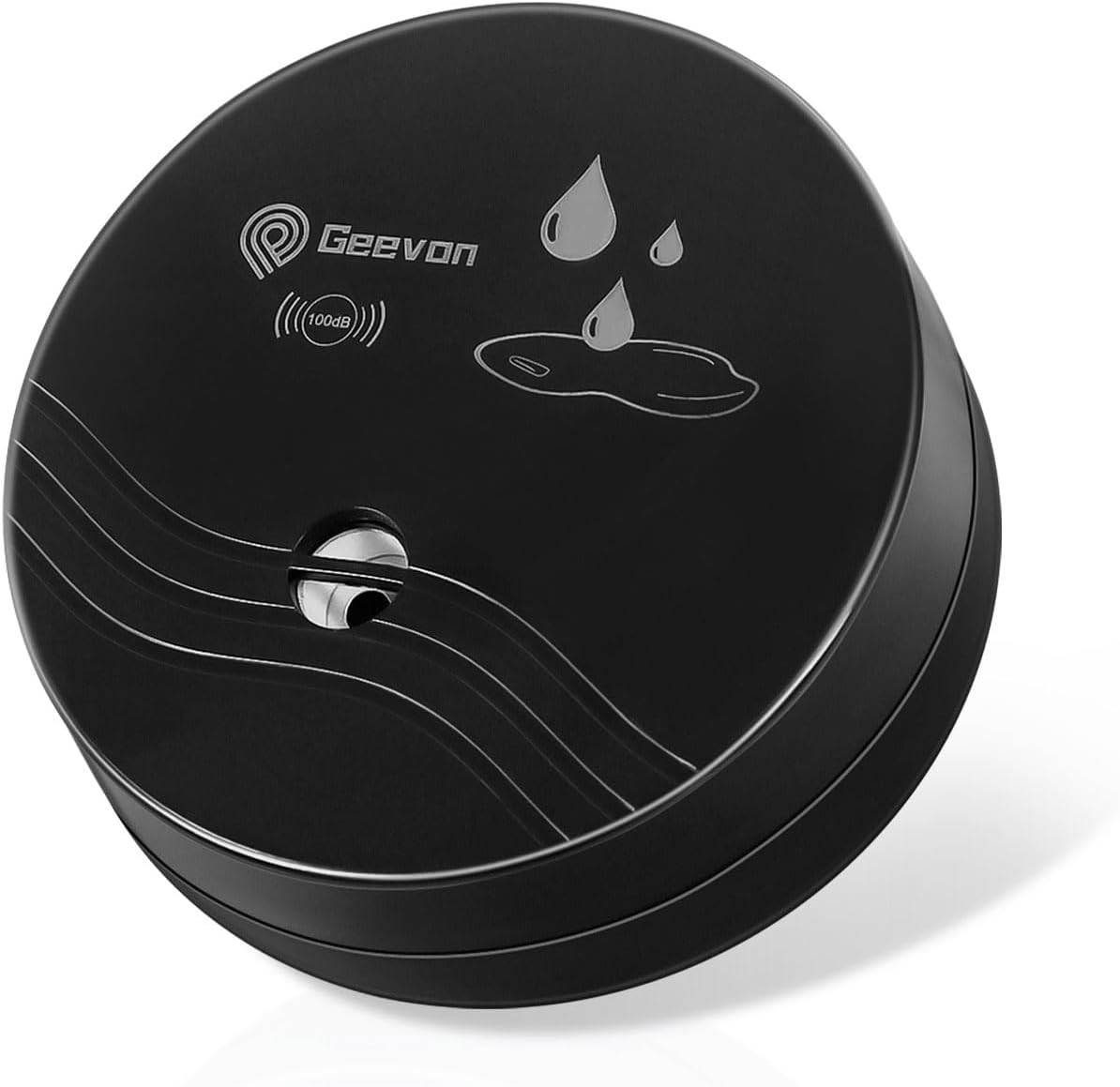 Water Leak Detector Alarm 100dB Loud Battery-Operated Home Flood Sensor