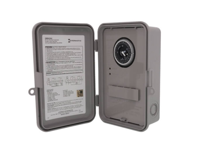 Intermatic Electromechanical Time Switch Control 24Hr 120-277V GM40AV