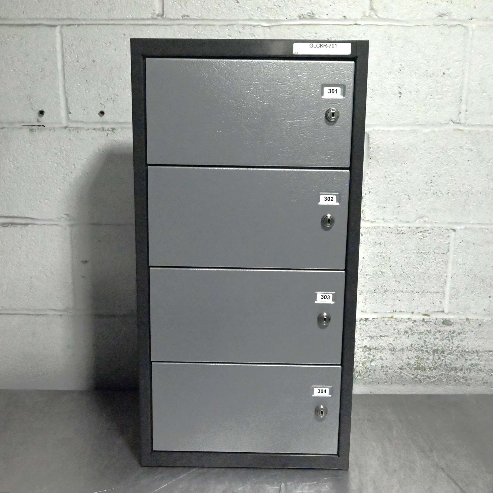 American Locker 4-Door Gun Safe Security Pistol Storage Cabinet Locker with Keys