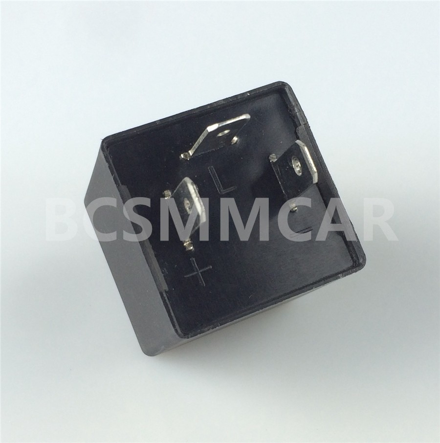 Adjustable Power LED Flasher Relay Turn Signal Blinker Light for Car 3 Pin 12V