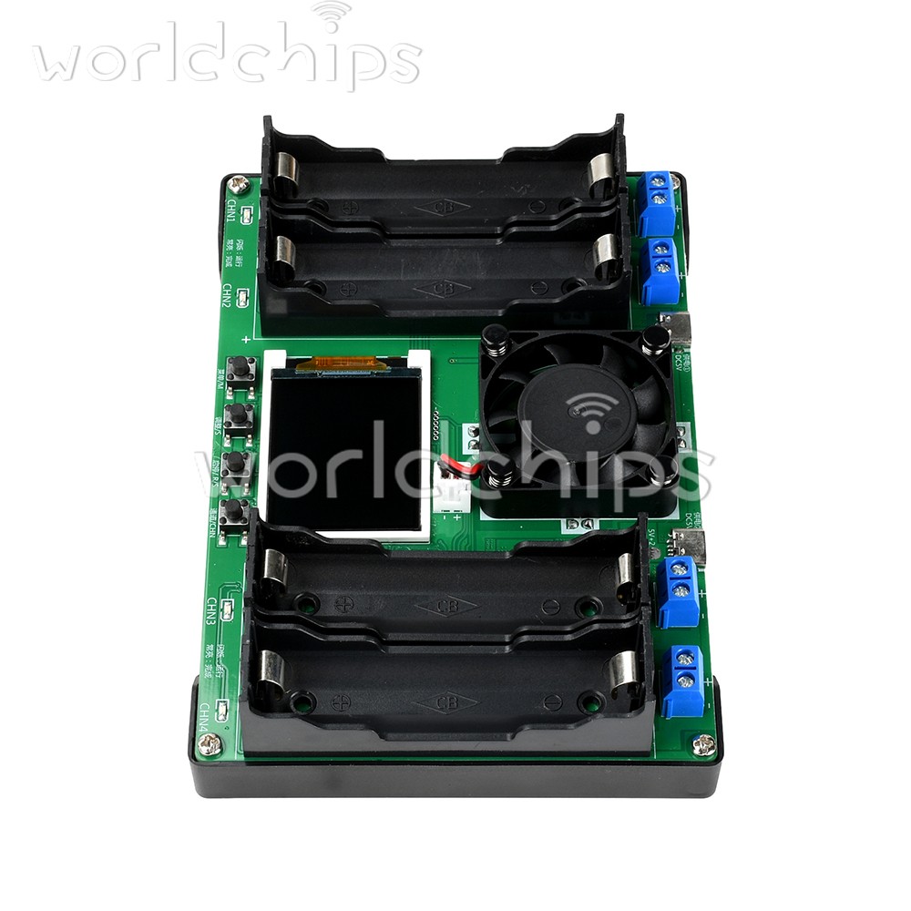 4Channel 18650 Battery Capacity Internal Resistance Tester Auto Charge Discharge