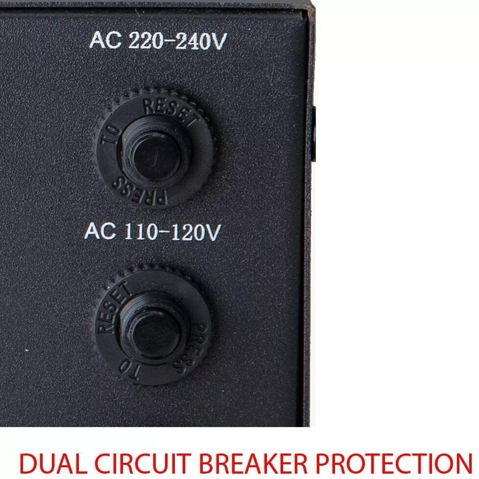1000W Step Up/Down Voltage Converter Transformer, Dual Voltage 110V/120V to 220V