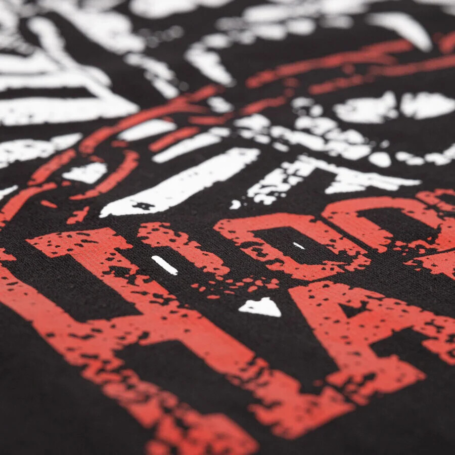 100% HARDCORE T-Shirt “Destroyed Dog-1” | Black | Gabber ❌ SALE ❌ RRP €39.99