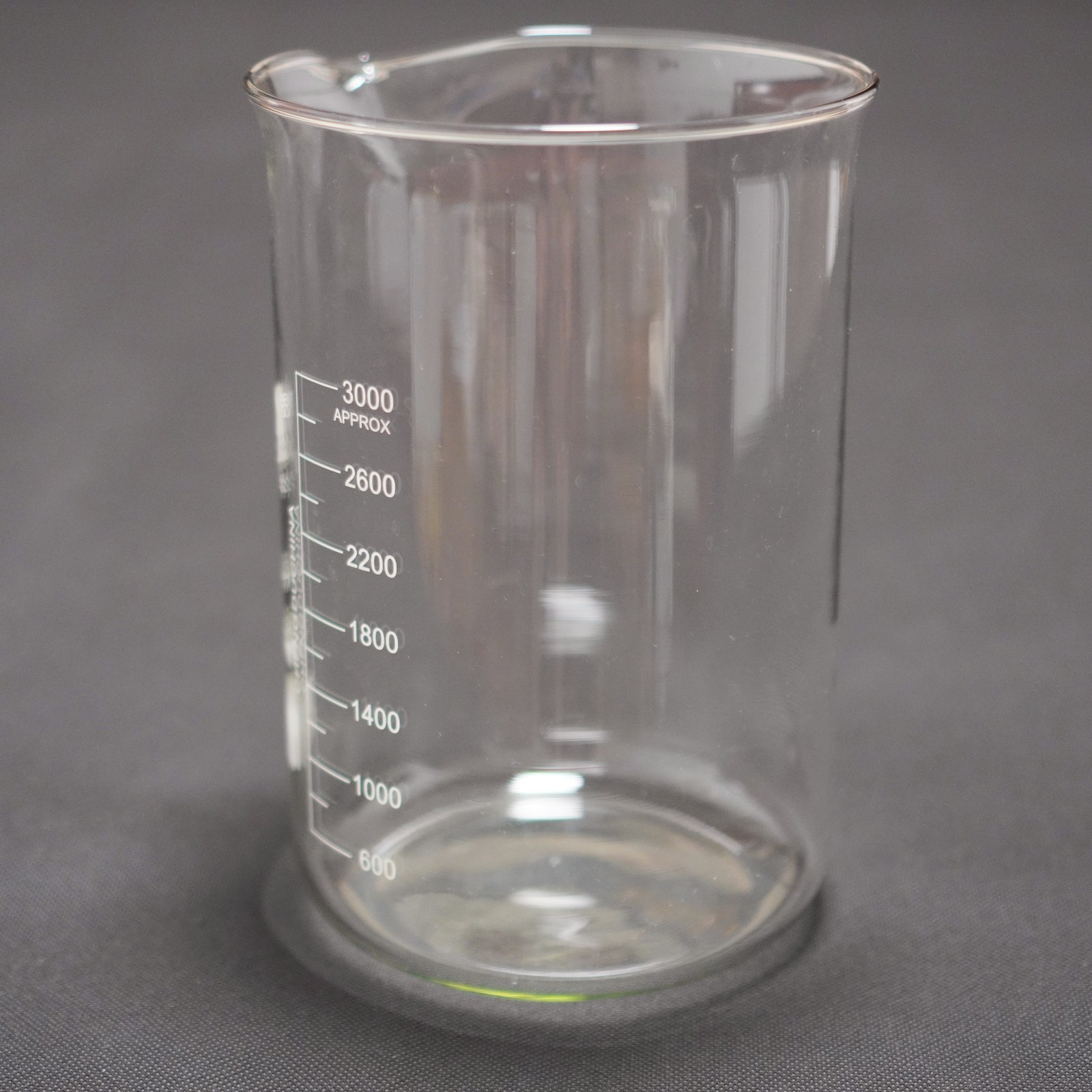 5000 ml 3000 ml lab glass beaker heavy wall borosilicate glass laboratory glass