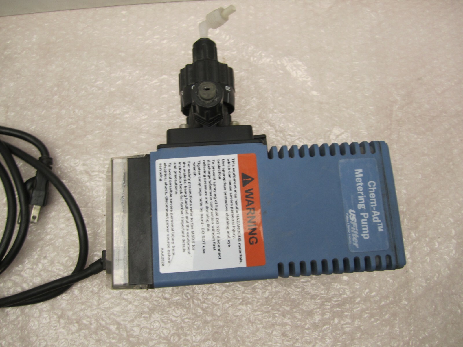 SIEMENS WALLACE TIERNAN CHEM-AD PUMP CM1A4E60KFC9931