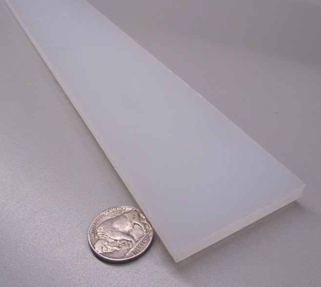 Polypropylene Bar 1/4″ (.250″) Thick x 2.00″ Wide x 48″ Long, 4 pcs, 16 feet