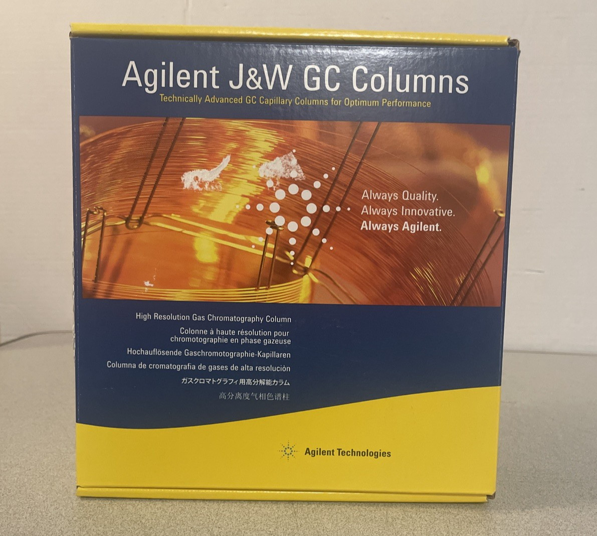Agilent J&W GC Column HP-5MS UI 30m x 0.32mm 0.25µm