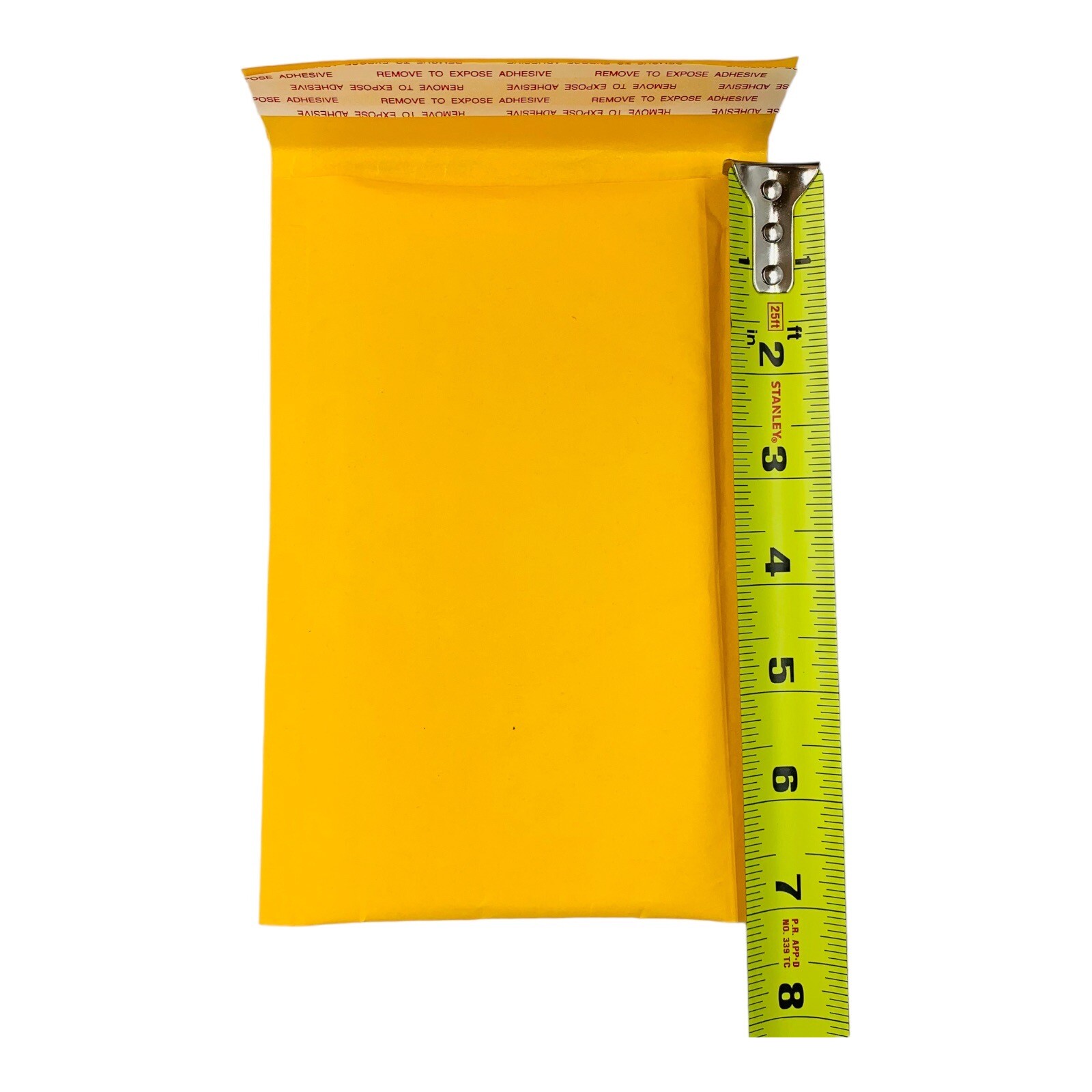 50 Count #000 Kraft Bubble Mailers Small Part Mailer 7″ x 4″ Inner Dimension