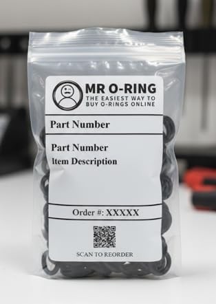 E70439 O-Ring EPDM 70A EPDM Rubber Seals (Pack of 10)