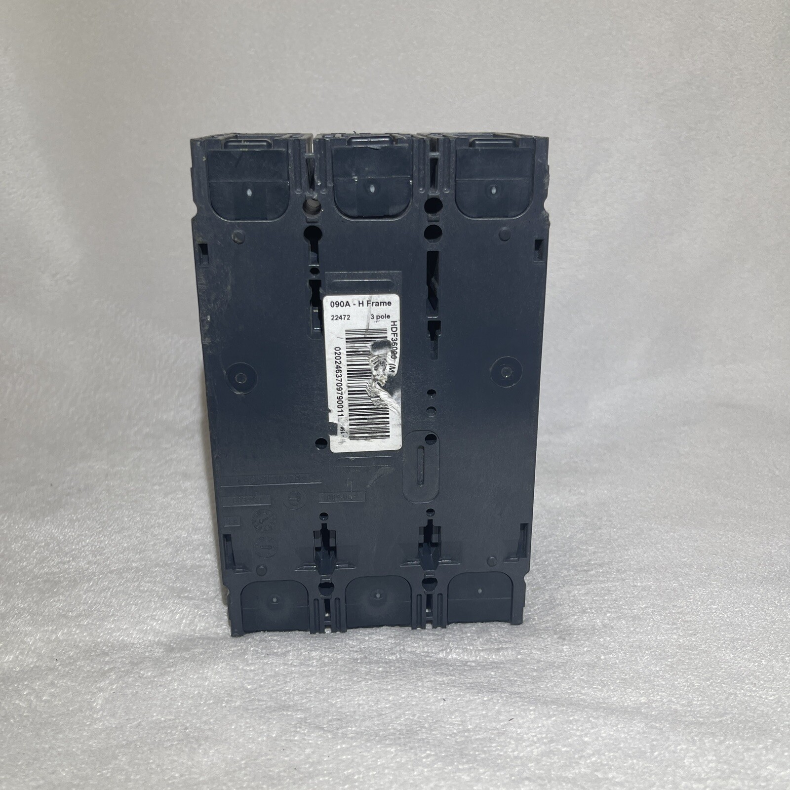 Square D HDF36090 90 A 3 P 600 VAC H Frame PowerPact Molded Case Breaker