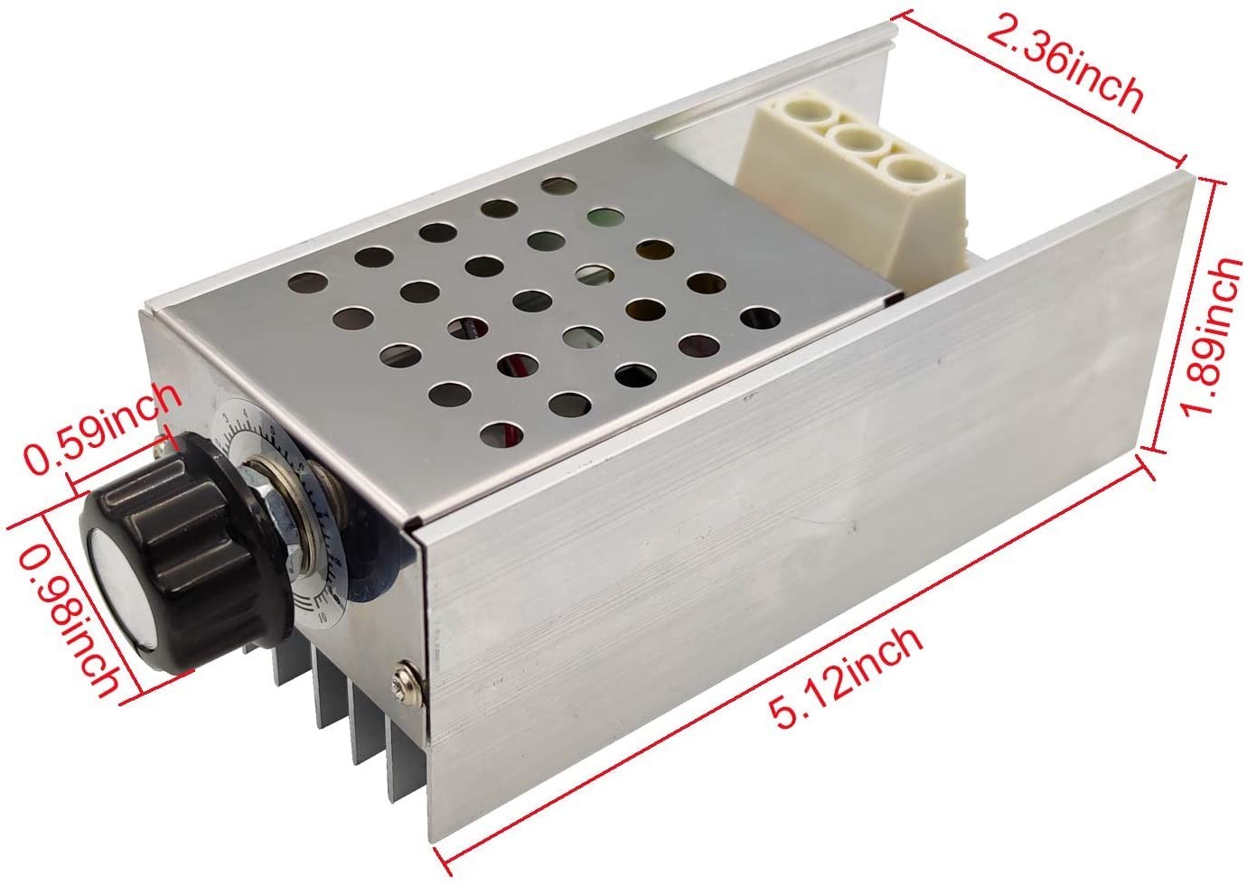 AC 110V/120V/220V/230V 10000W High Power SCR Motor Speed Controller Regulator