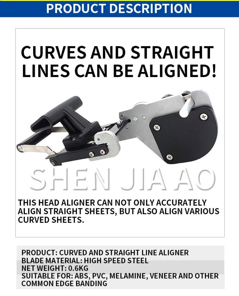 Woodworking Edge Banding Machine Commonly Used Tools Curved Straight Line Head