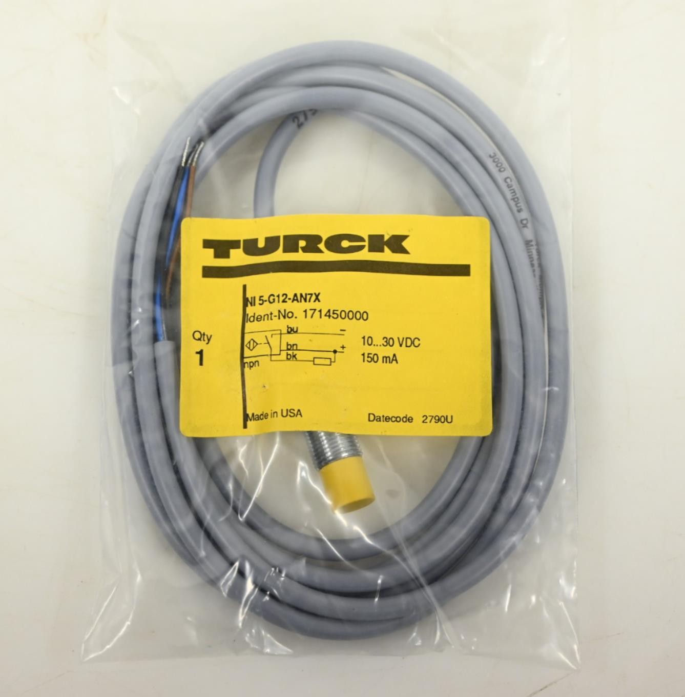 Turck NI5-G12-AN7X Proximity Sensor