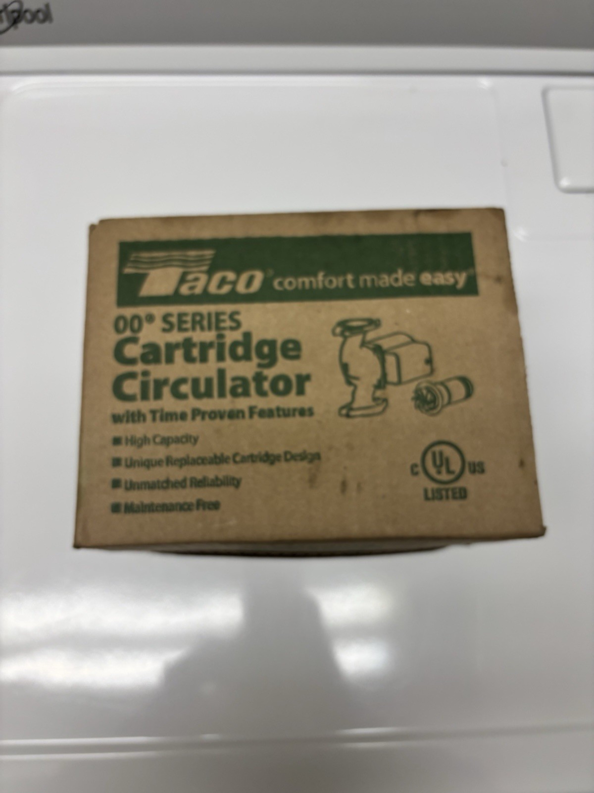 Taco 007-F5 1/25 Hp 115V 1-Phase Flange Connection Hydronic Circulating Pump