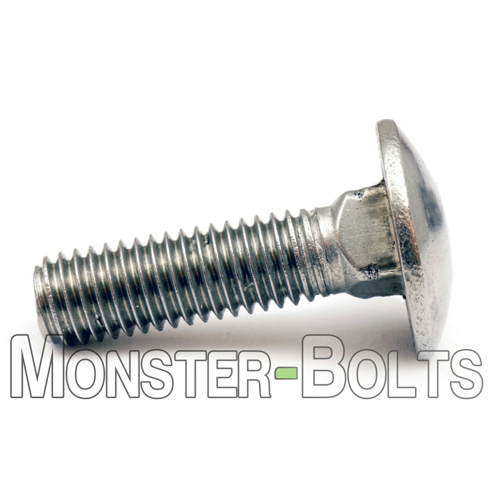 5/16-18 Stainless Steel Carriage Bolts Square Neck, A2 / 18-8, aka Shaker Screen