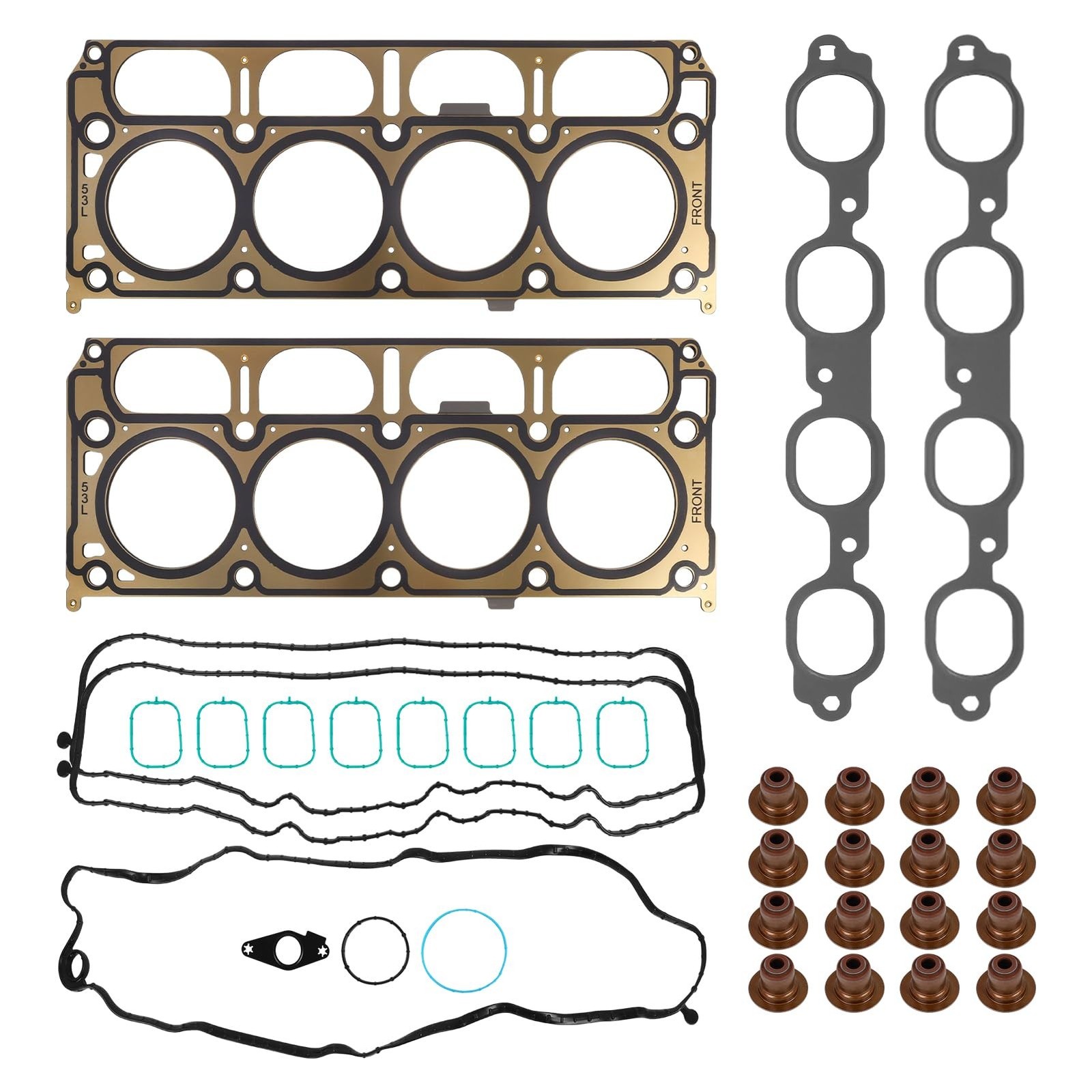 NON AFM/DOD Kit w/Camshaft, LS7 Lifter, Head Gasket Set & Bolts Fit for 2014-…