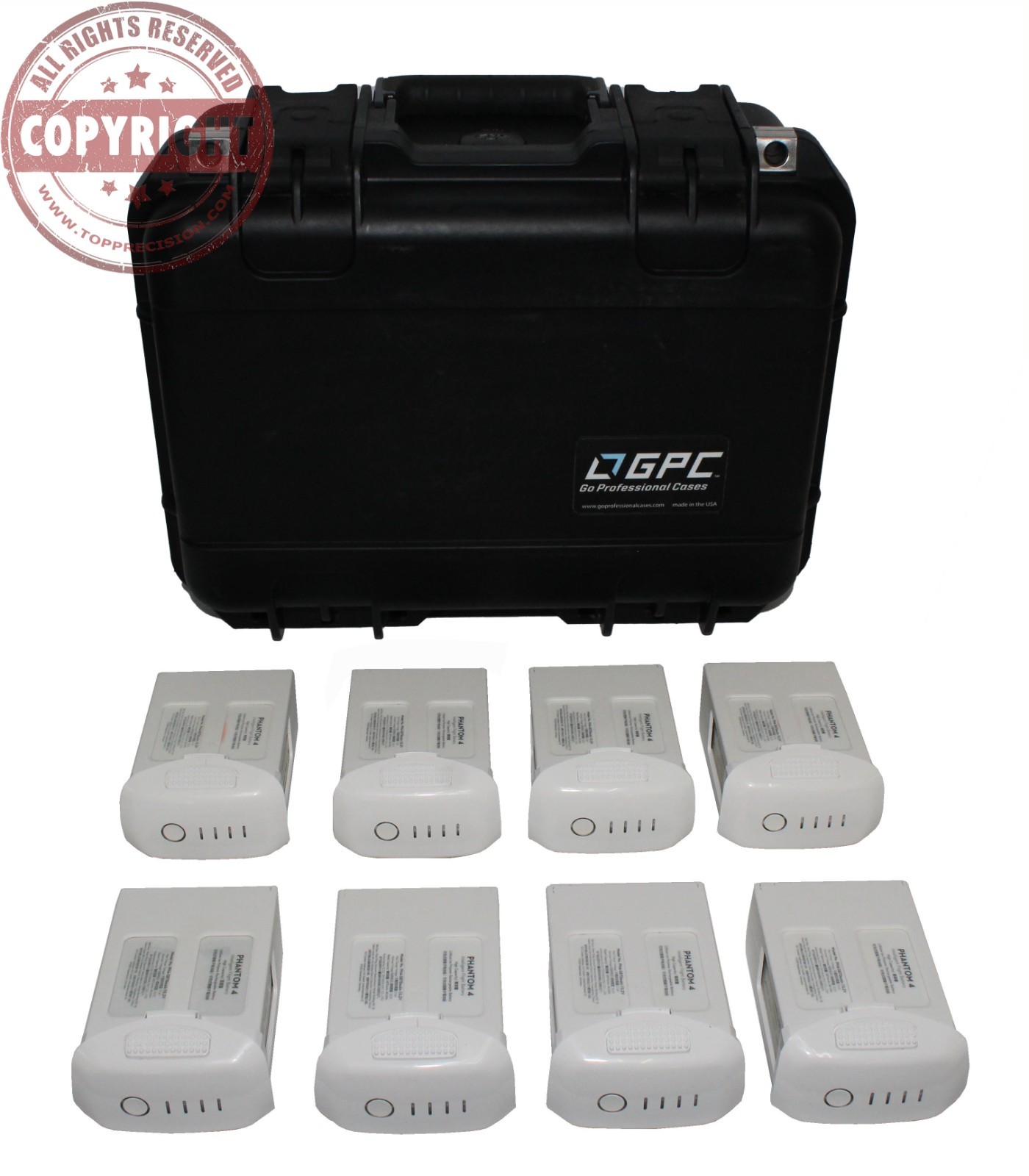 8 GENUINE DJI PHANTOM 4 INTELLIGENT FLIGHT DRONE BATTERIES, SURVEYING,PH4-5870