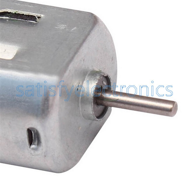 3-6V DC 0.35-0.4A R130 motor Type 130 Hobby micro motors 8000 RPM