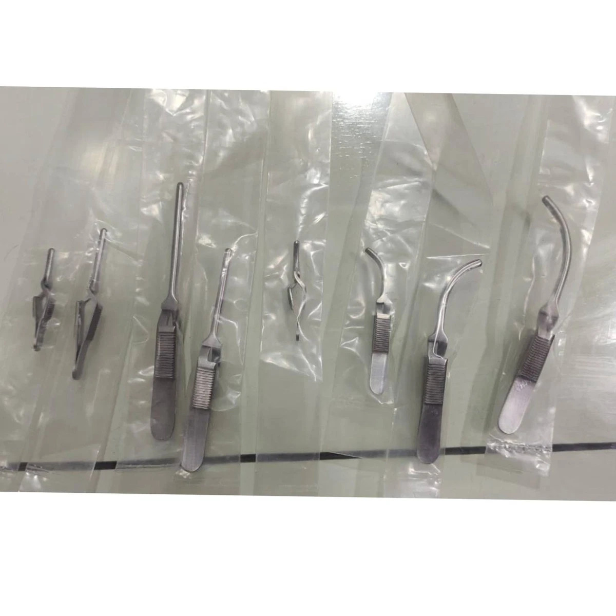 Debakey Bulldog Vascular Clamp Forceps Straight/Curved Set
