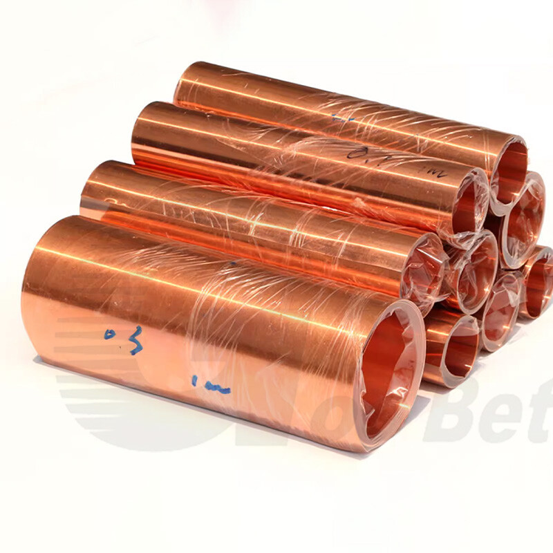 Thickness 1.0mm 99.9% Pure Copper T2 Cu Metal Sheets Foil Plate Strip Band Roll