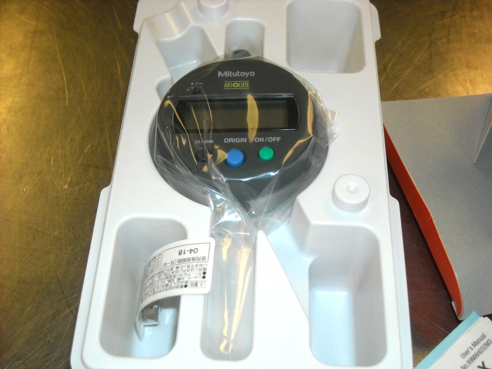 543-783B-10, Mitutoyo Digimatic Indicator, New