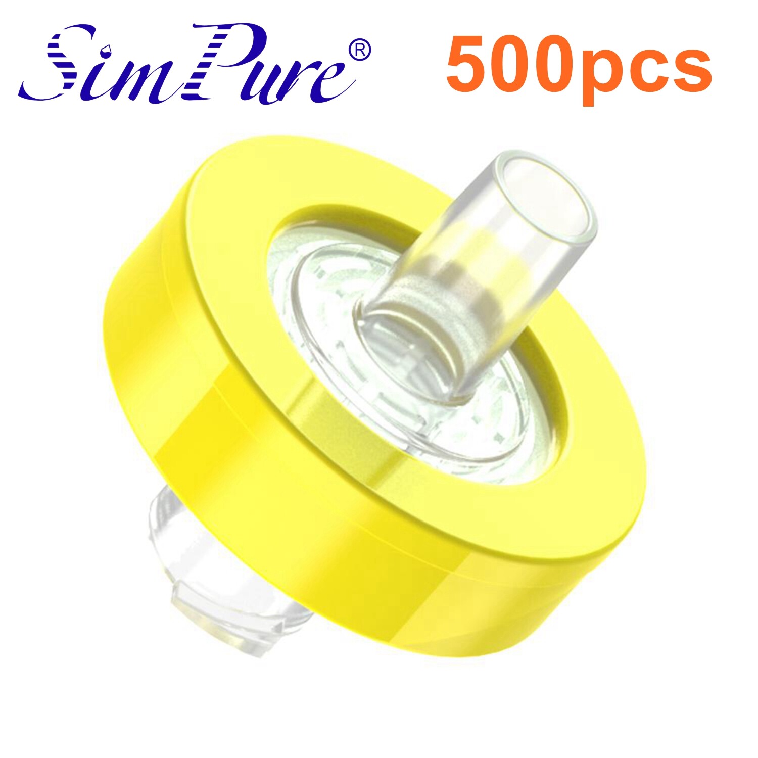 NY Syringe Filter 13mm 0.45μm HPLC Non-Sterile Hydrophilic Luer-lock LAB