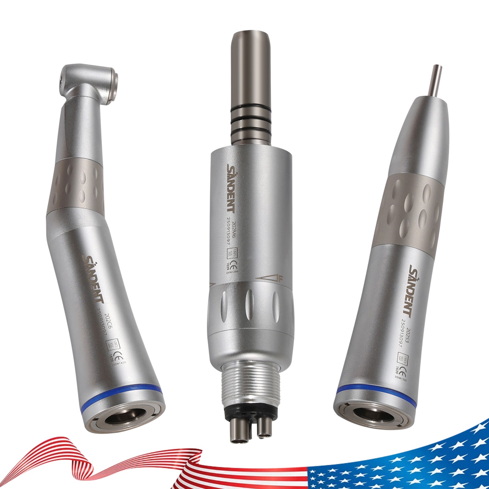 10 Pcs YDA4 Dental High Speed Turbine Handpiece Push 4Hole Fit NSK PANA MAX CE