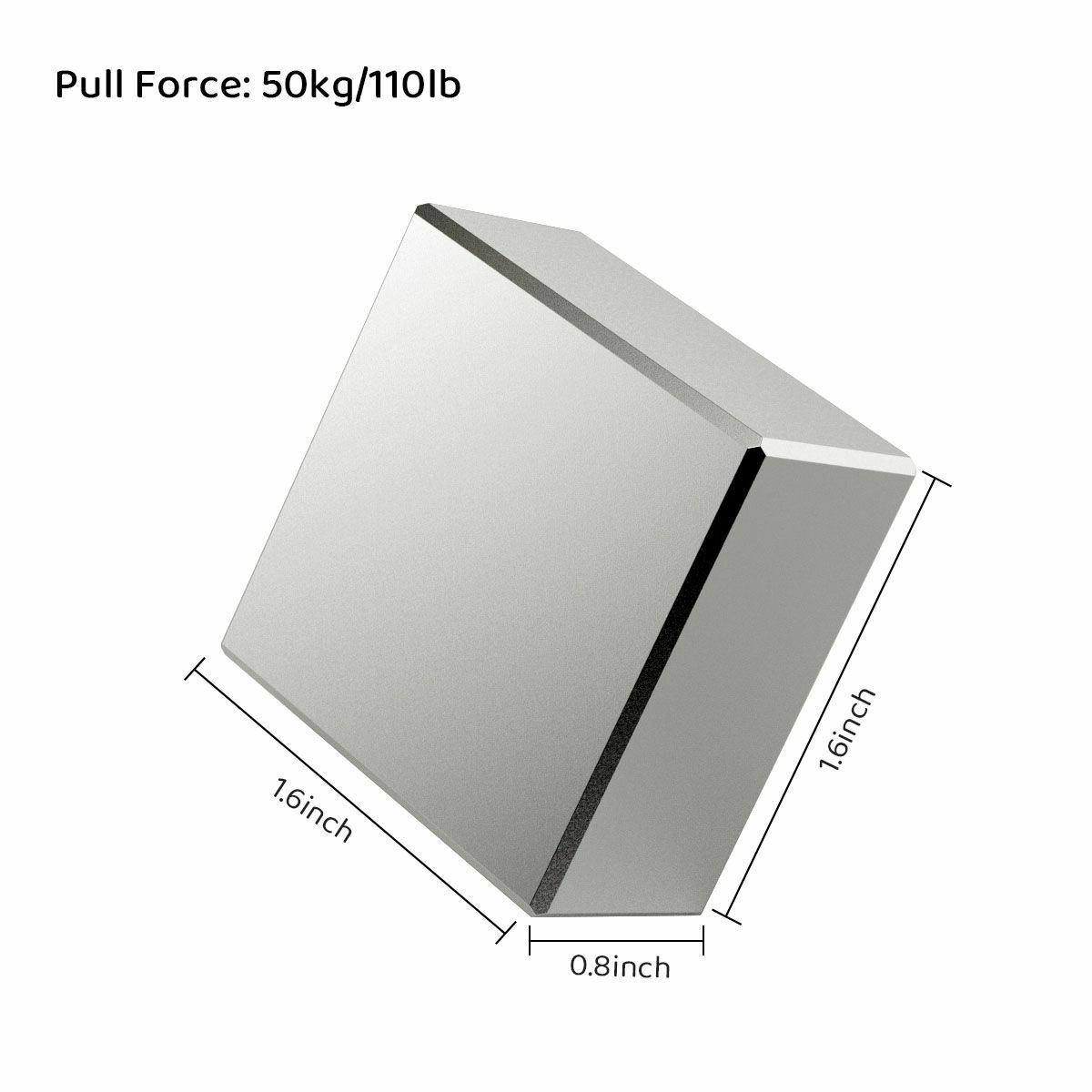 Block Magnets Super Strong N52 Neodymium Large Magnet 40*40*20mm Rare Earth NEW
