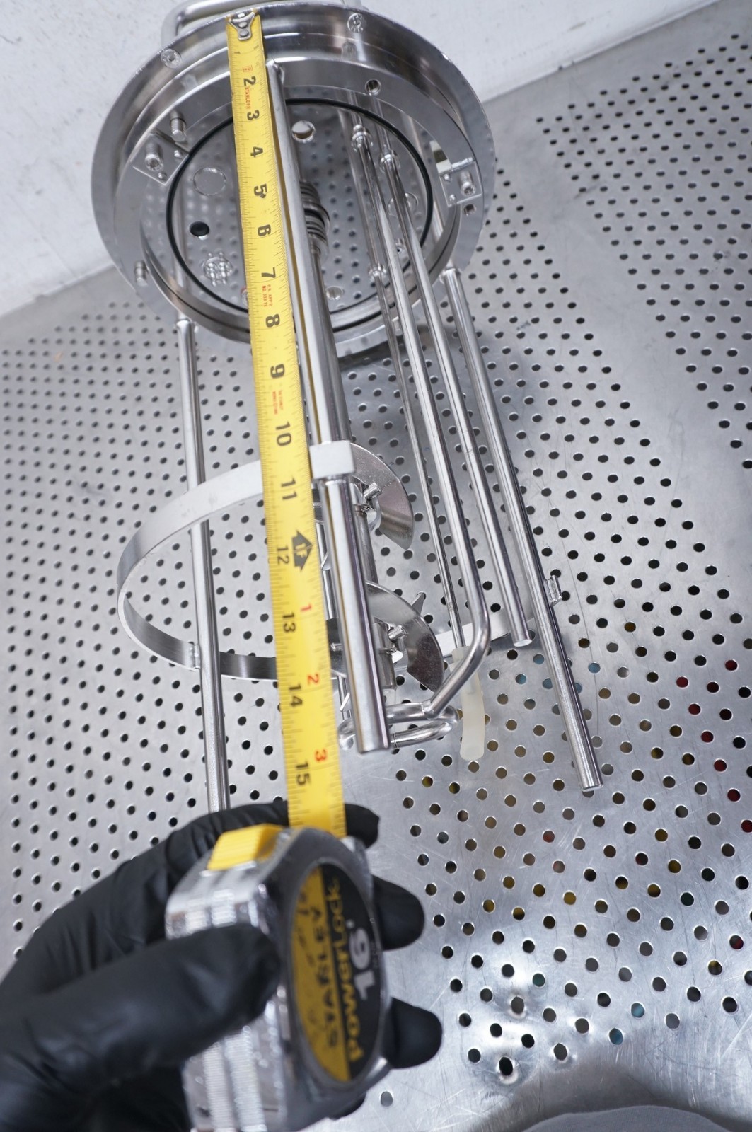 Sartorius Stedum Bioreactor headplate stirrer 1.4404/4436
