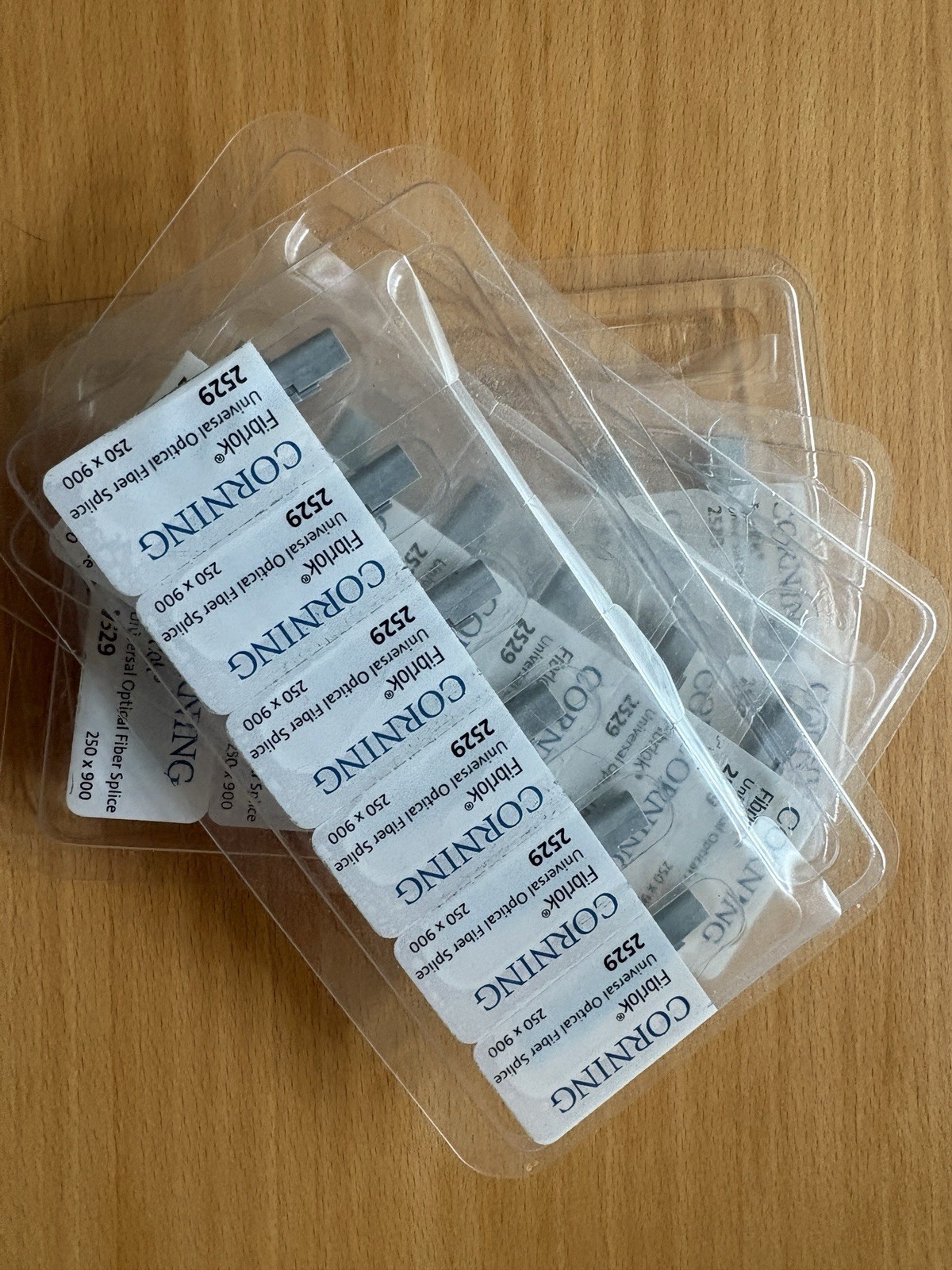 Fusion Splicing Corning FIBRLOK2 2529 (SET OF 6) FIBERSPLICE 250/900 3m