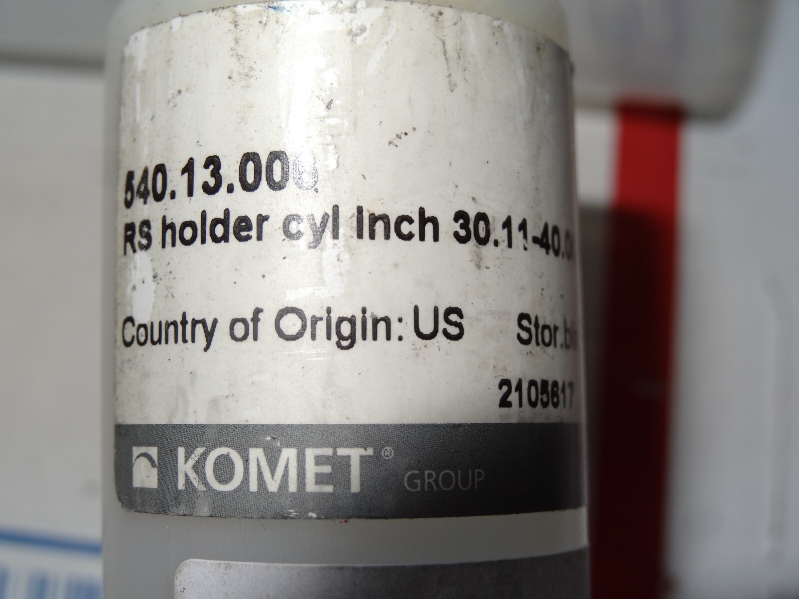 Komet DIHART RS holder cyl inch30.11-40.00 long (1.1851 – 1.5748) KOM-540.13.006