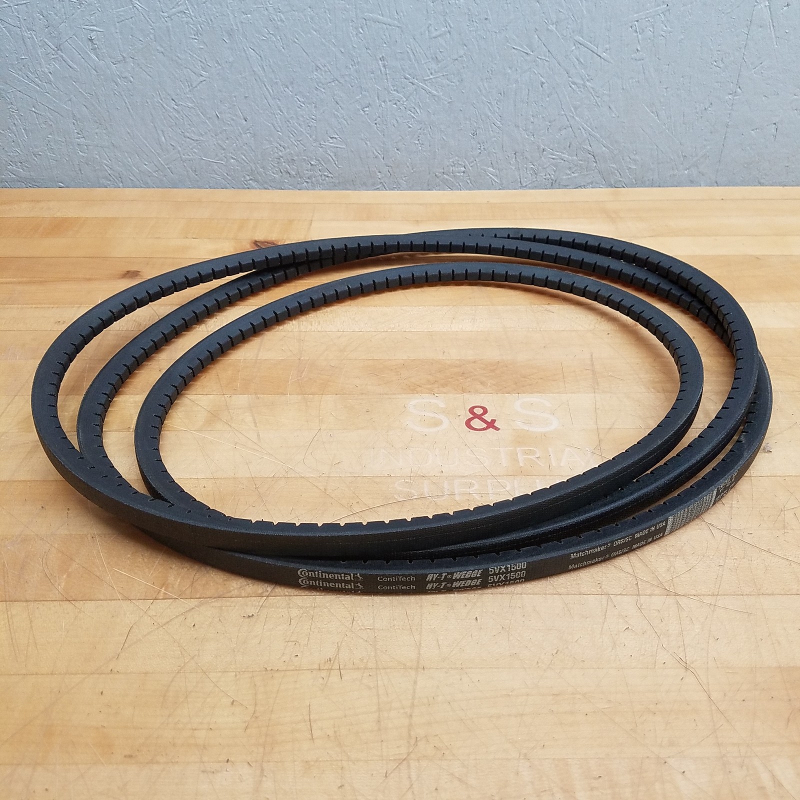Continental 5VX1500 HY-T Wedge V-Belt, 150″ Length, Top Width: 5/8″ – NEW