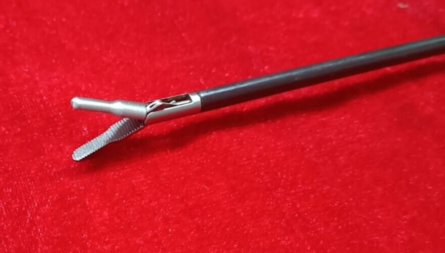 Laparoscopic Dolphine Straight Grasper 5mmx330mm Best Quality Reusable Instrumen